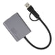 thumbnail image 1 of Adaptador USB A HD, Plug And Play 1080P Tipo C A Adaptador Dual HD Ligero Portátil Para Escritorio, 1 of 7