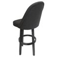 thumbnail image 2 of Swivel Counter Bar Stool 26" Seat - M-235 Vivian Base - Gray Vinyl - Gray Wood, 2 of 2