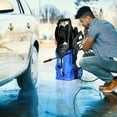 thumbnail image 2 of Costway 2030PSI Electric Pressure Washer Cleaner 1.7 GPM 1800W with Hose Reel Blue, 2 of 12