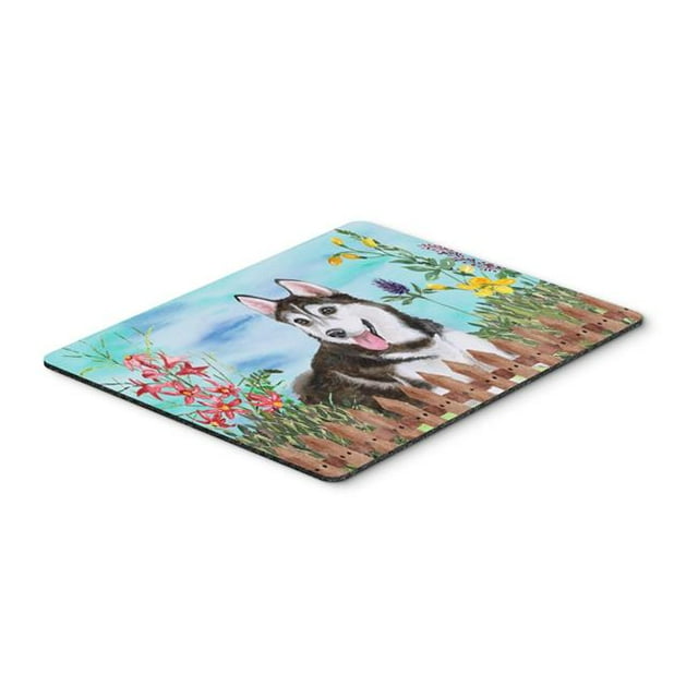 Tapis de Souris à Ressort Husky Sibérien No 2, Tapis Chaud Ou Trivet