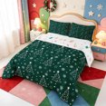thumbnail image 2 of Manfei Kawaii Xmas Plaid Full Size Comforter Sets,Traditional Christmas Wreath Bedding Comforter Set,Xmas Reversible,3-Piece,1 Comforter and 2 Pillowcases, 2 of 7