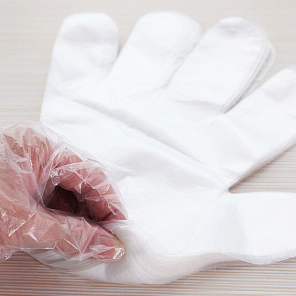 500pcs Plastic Disposable Gloves Restaurant Home Service Catering Hygiene Euone Shower Sponge