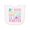 White and Pink, variant on Jane Austen Good Opinion Quote Baby Terry Cloth Bib