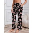 thumbnail image 3 of PinkBeautiM Womens Pajama Pants with Pockets, Soft Stretch Lounge Pants 3 Pack, Sizes M-XXXL, 3 of 7