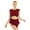 Wine_Red, variant on vastwit Women's Lyrical Ballet Dance Dress Cut Out Gymnastics High Low Skirted Leotard Teal X-Small
