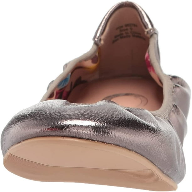 Journee Collection Womens Flats 10 Pewter Walmart