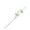 Green, variant on 28In Green Soft Artificial Phalaenopsis Orchid Cattail Arrangement Realistic Faux Plant for Indoor Desk Table Vase Hotel Decor, 1Pcs