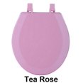 thumbnail image 1 of Fantasia 17 Inch Tea Rose Standard Wood Toilet Seat, 1 of 2