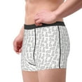 thumbnail image 2 of Vsdgher Cute Rabbit Pattern Men's Boxer Brief Underwear,Soft Funny Underwear for Men-Small, 2 of 5