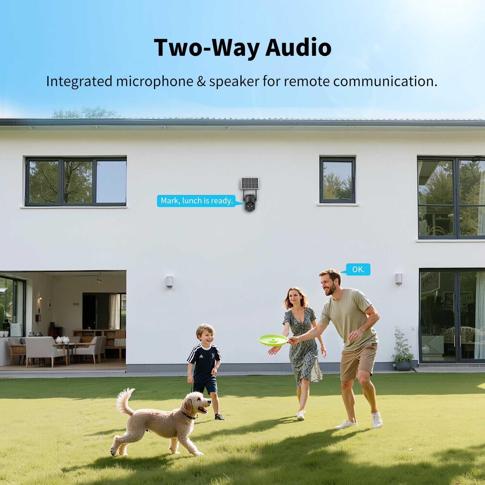 Conico 4G LTE Solar Cellular Security Camera, Black, 2K PTZ Wireless Outdoor Camera with Full-Color Night Vision, AI Human Detection, No WiFi Needed
