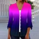 thumbnail image 1 of Cárdigan de moda para mujer, camiseta de manga 3/4, cárdigan abierto al frente, ropa de abrigo, blusa estampada, abrigo, tops, abrigo para mujer, 1 of 5