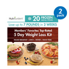 Nutrisystem Members' Favorites Top-Rated 5 Day Weight Loss Kit, 15 Meals, 5 Snacks (Pack of 2)