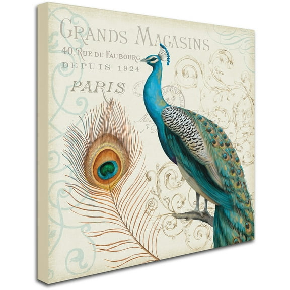 Trademark Fine Art "Majestic Beauty II Square" Canvas Art by Daphne Brissonnet