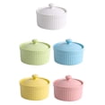 thumbnail image 4 of Bowls Ramekins Baking Porcelain Dishtrifle Cream Ice Dessert Soufflé Dishes Puddingcasserole Mini Lids Bowl, 4 of 6