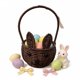 thumbnail image 2 of Yhmxh Organizadores y almacenamiento Cesta de Pascua tejida a mano para la compra de conejos, cesta de baño, cesta de mano, cesta de picnic al aire libre Almacenamiento de ducha, 2 of 5