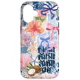 thumbnail image 1 of Funda de teléfono Beachy Blue Coquette Collage para iPhone 16, 1 of 3