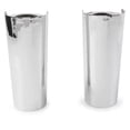 thumbnail image 1 of 2 Inch Fork Tube Slider Covers for Tri Glide FLHX, 1 of 5