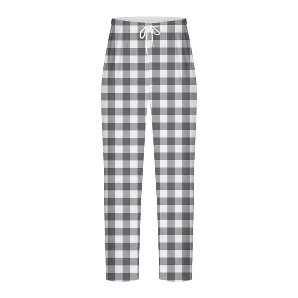Pantalones largos para hombre, informales, a la moda, con estampado, cintura elástica, rectos, de poliéster