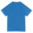 thumbnail image 6 of FORMRS Boys Rash Guard with Short Sleeves UPF 50+ Swim Shirts Sizes 3-12T, Starry Pizza, 6 of 6