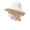 Beige, variant on Women's Foldable Sun Hat With Neck Flap And Chin Strap, Wide Brim Breathable Cooling Sun Hat For Fishing Hiking, Packable Summer Sun Hat With Neck Cover, Outdoor Foldable Wide Brim Sun Hat Pink