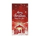 thumbnail image 2 of Decoración navideña para puerta con escena de Papá Noel entregando regalos | Fondo para ambiente festivo navideño | Decoración estándar para la entrada de casa, 2 of 6