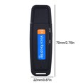 thumbnail image 2 of Grabadora de voz U-disk, interfaz USB 2.0 recargable, grabadora de audio para conversaciones y reuniones, color negro Noticed EL5111-01B, 2 of 2