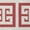 Ligonberry Red, variant on Simply Daisy 5' Round Greek Key Patterned Indoor/Outdoor Rug, Sage
