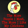 thumbnail image 3 of CafePress - More I Like My Chickens Long Sleeve T Shirt - Long Sleeve Dark T-Shirt, 3 of 4