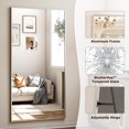 thumbnail image 5 of Lumora 71"x26.1" Full-Length Mirror, Floor Mirror with Stand, Silver, 5 of 6