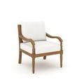 thumbnail image 5 of New Classic Furniture Savannah Wood Patio Club Chair in White (Set of 4), 5 of 5