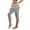 Light Gray, variant on Women's Stretch Waistband 7 Inch Base Shorts Casual Women's Short Legged Pants 7 Inch Pants Women Pants Casual Low Waist L