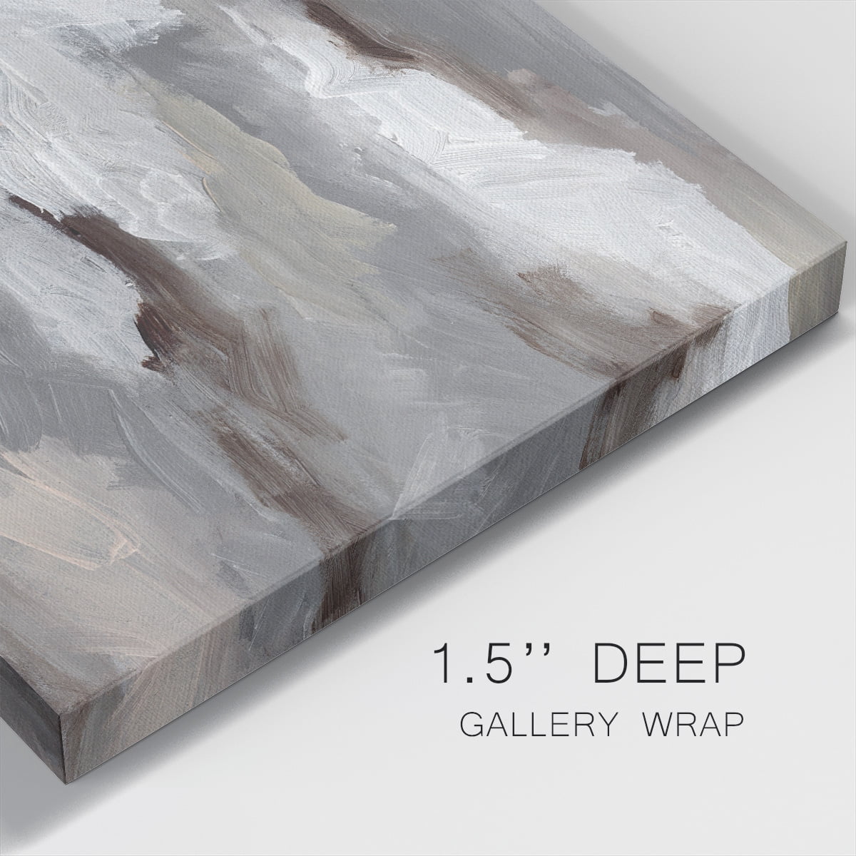 Wexford Home Cloudy Shapes I-Premium Gallery Wrapped Canvas, 10" x 10" - Ready to Hang