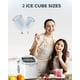 thumbnail image 3 of Máquina de hielo portátil para encimera ecozy, 26 kg, salida diaria, blanca, 3 of 7