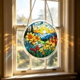thumbnail image 4 of Acrylic Jigsaw Puzzle Suncatcher-Galactic Colorful Birds, Stained Glass Window Hanging, Home Decor Creative Mom Gifts, Birthday Gifts for Women,Wife, Sisters, Aunt, Besties 7.4in, 4 of 6