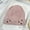 Creole Pink, variant on Rhinestone Beanie Soft Warm Winter Skully Hat (FreeSize, CreolePink)