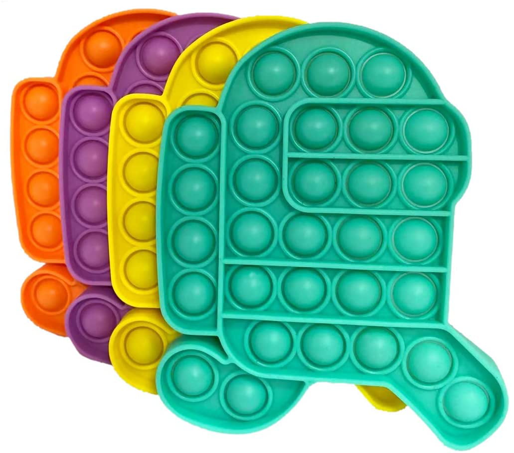 Details about   Push Bubble Fidget Stress Reliever Toys pop it Autism Special Needs 