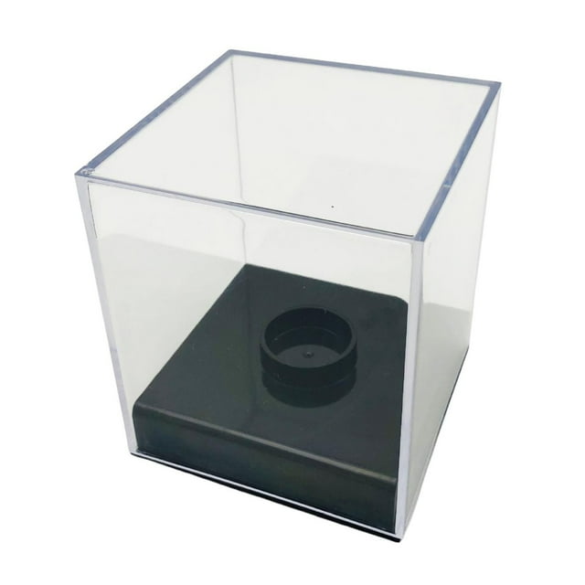 Visland Softball Display Box Transparent Dustproof Waterproof Anti-UV Versatile Acrylic Baseball Display Storage Box Sporting Goods