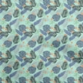 thumbnail image 1 of oneOone Cotton Flex Light Mint Green Fabric Tropical Leaf Diy Clothing Quilting Fabric Print Fabric By Yard 40 Inch Wide, 1 of 5