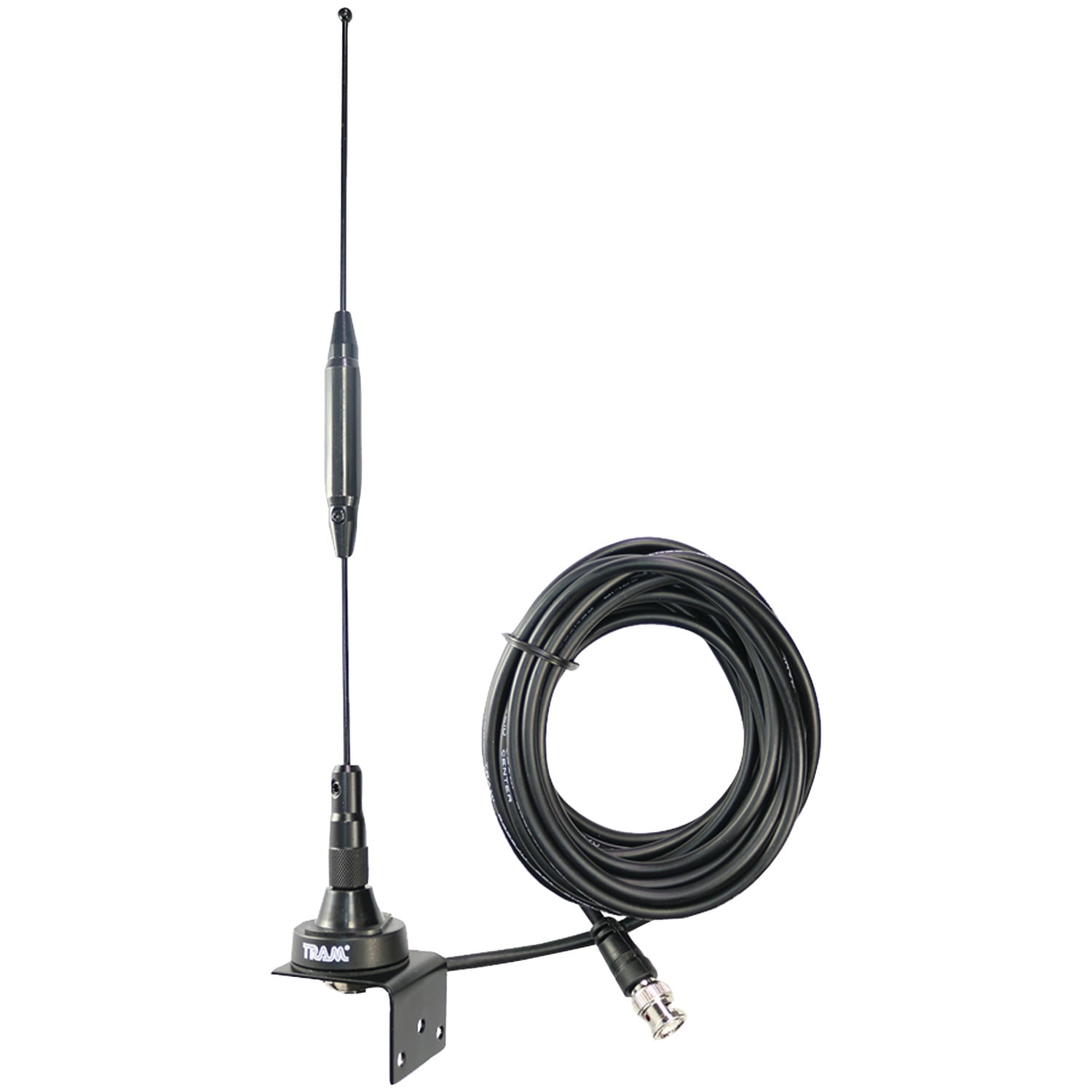 Antenna/Fixed Mount Spring Loaded Base/17 Cable With Unattached Bnc Connector