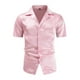 thumbnail image 3 of Blusa y camisa de manga corta con cuello vuelto para hombre, camisa brillante de manga corta con cuello vuelto, blusa de manga corta con cuello vuelto, abrigo de poliéster para hombre, 3 of 8