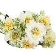 thumbnail image 1 of OUSITAID 1Pcs Artificial Flower Vivid Ornamental Durable No Wither Clear Texture Simulation Dahlia Home Decor, 1 of 10
