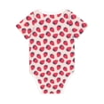 thumbnail image 2 of Rocae Strawberry for Baby Climbing Clothes Soft Baby Romper for Active Infants Comfortable and Breathable Crawling Jumpsuit Unisex Baby Outfit 6 Months, 2 of 8