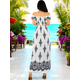 thumbnail image 3 of Vestido Maxi Casual Mujer Largo Cómodo Estilo Boho, 3 of 5