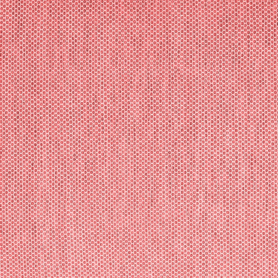 Ahgly Company Indoor Square Abstract Red Contemporary Area Rugs, 5' Square