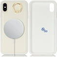 thumbnail image 3 of iPhone Xs case with Card Holder, iPhone x/xs Phone Case Wallet for Women magsafe Compatible Wallet Detachable 2-in-1 for Men-White, 3 of 16