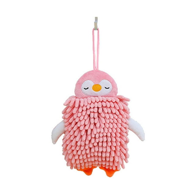 SHAGUOZHOU Microfiber Soft Hand Towels Funny Cartoon Animal Quick Drying Hand Towel With Hanging Loop For Kitchen And Bathroom