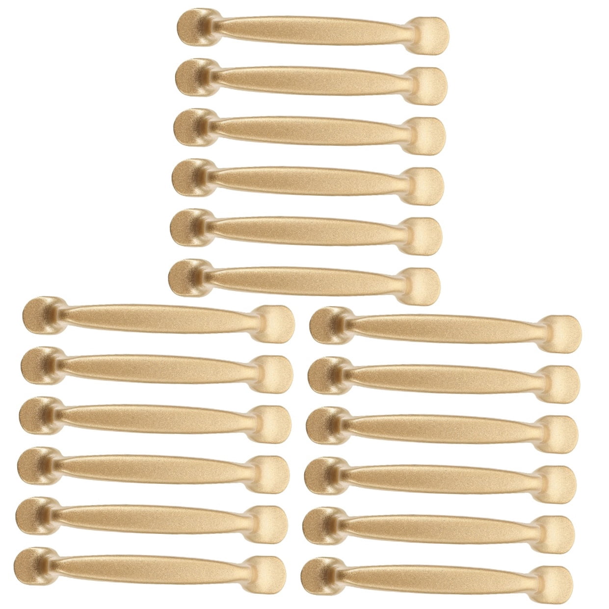unbranded 18 pcs Golden Cabinet Handles Kitchen Handle Cabinet Handles for Drawer