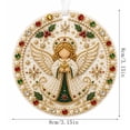 thumbnail image 3 of Christmas Ornaments DIY Pearl Art Kits for Adults,Hanging Pearl Art Christmas Ornaments Set with Pearls,Christmas Ornament Set Includes Pearls Colorful Beads And A Lanyard, 3 of 5