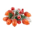 thumbnail image 2 of Thanksgiving Christmas LED Pinecone String Light – Window Hanging Decoration, Christmas Tree Lights, Gifts Orange, 2 of 8