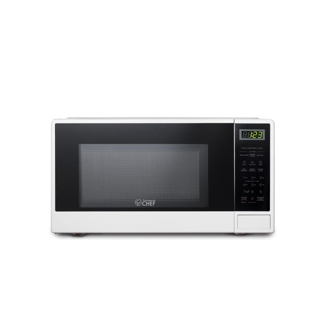 Commercial Chef CHCM11100W 1.1 Cu. Ft.. Horno Microondas de Pies, Blanco